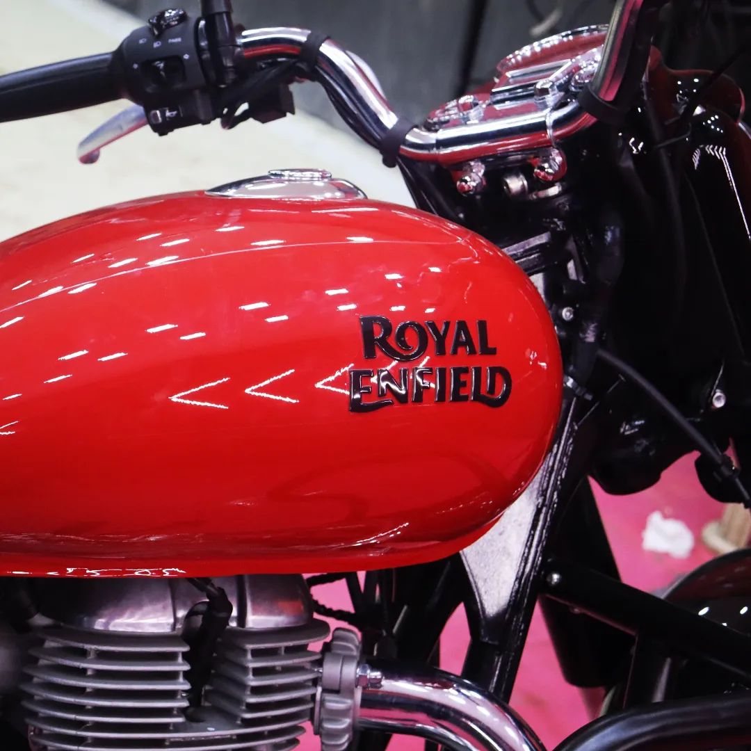 Paint protection Film on Royal Enfield Bullet