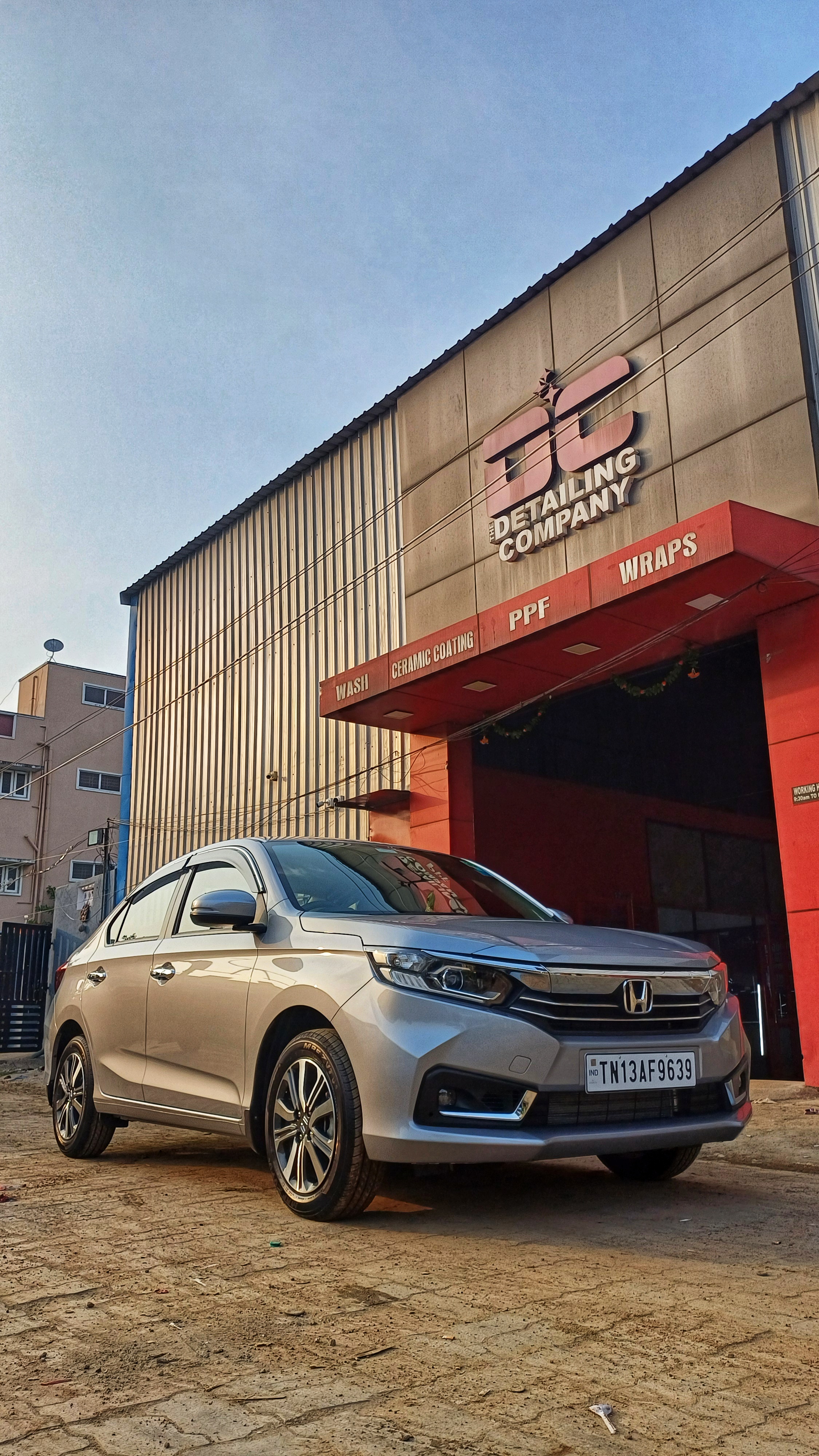 Graphene Coating on New Honda Amaze 2024