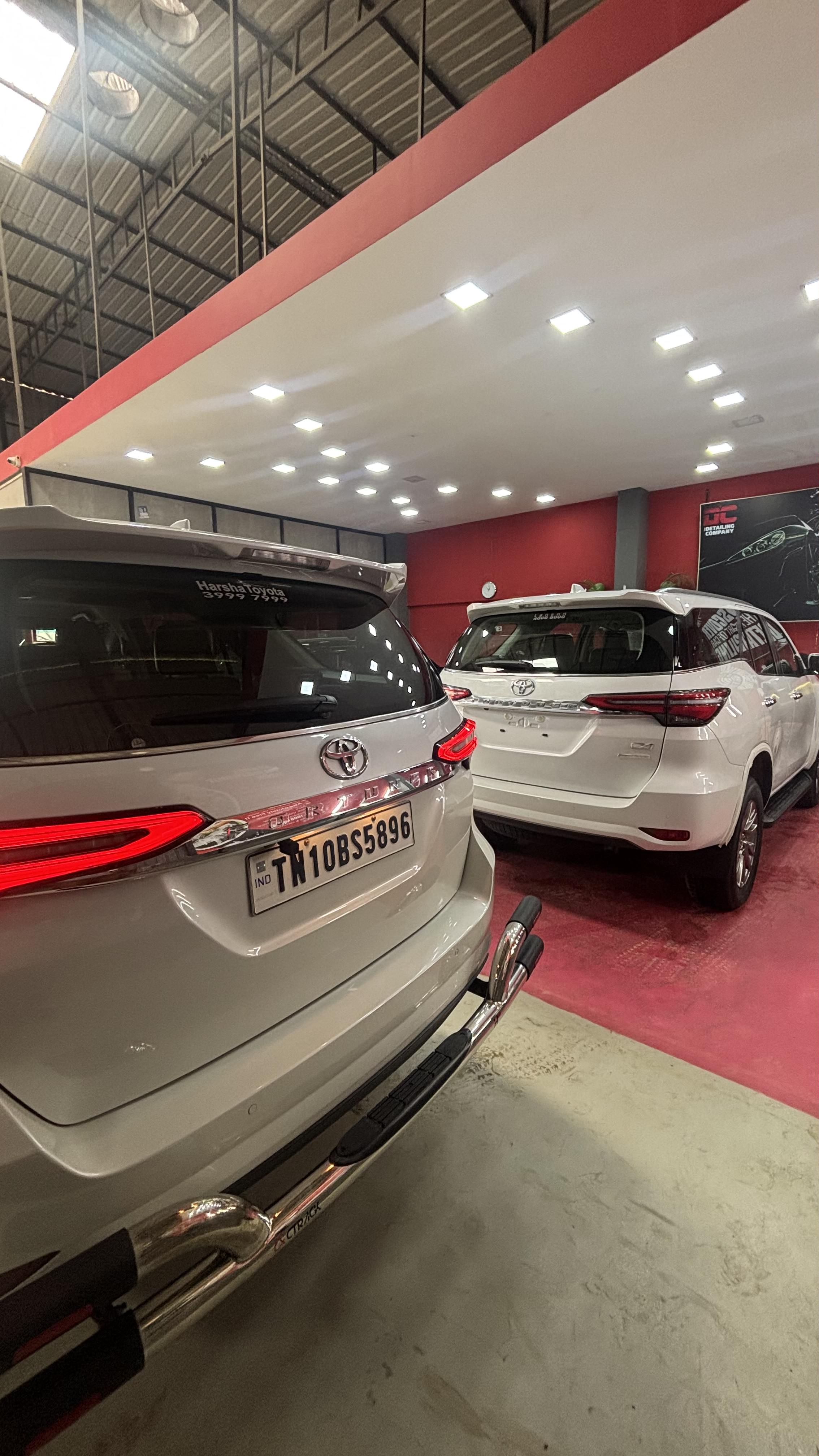 Graphene Coating for Toyota Fortuner