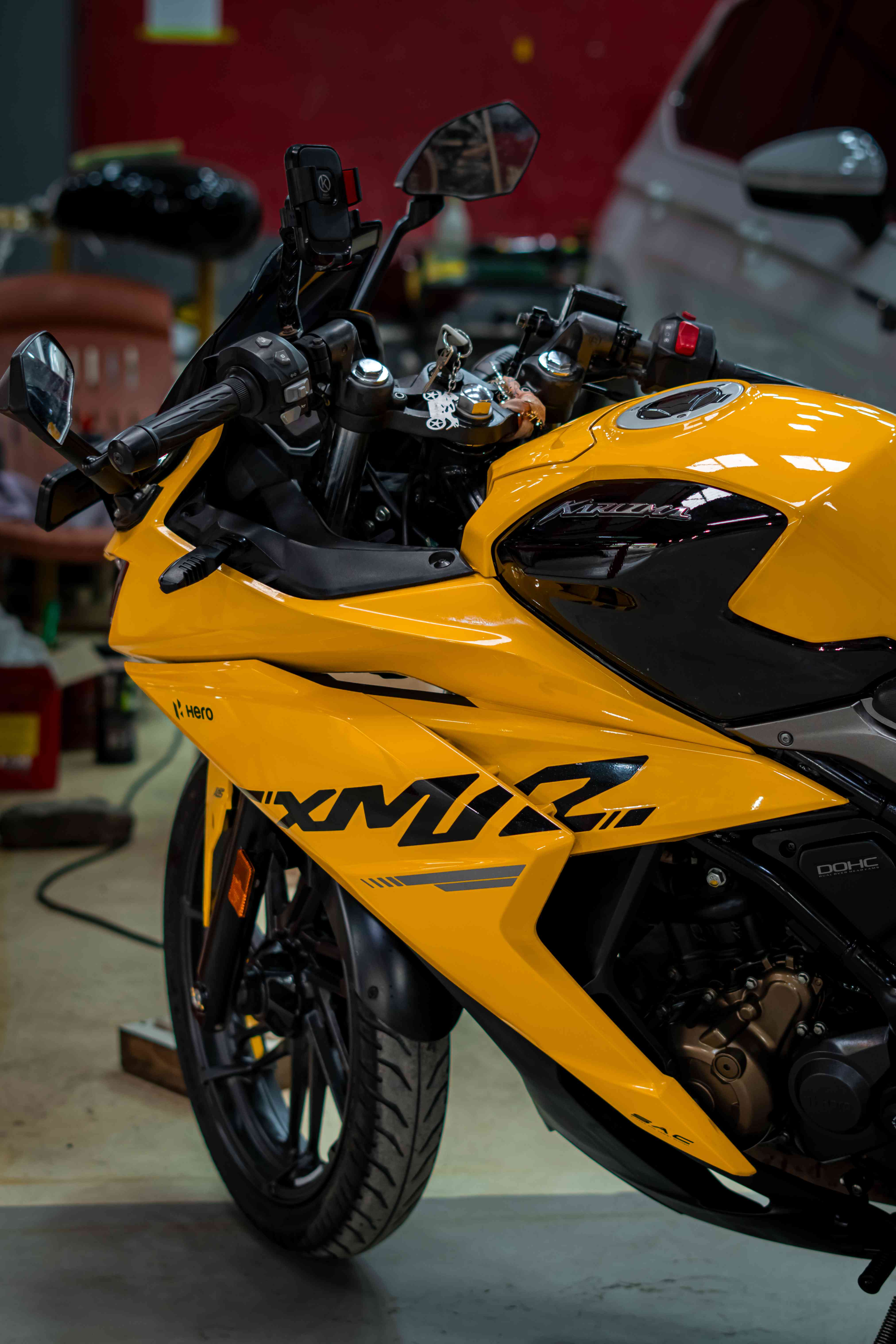 Karizma Lamination Removed and Installed PPF