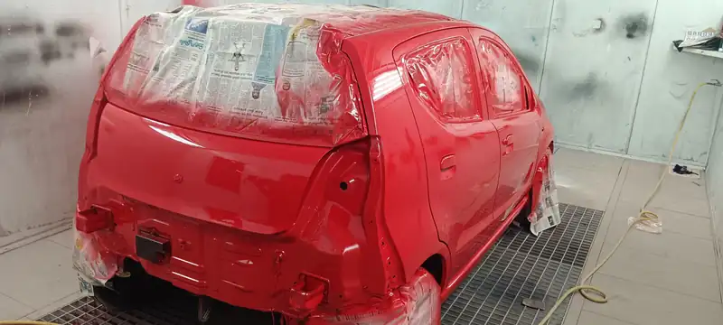 DC dedicated car paint booth in Maduravoyal Chennai