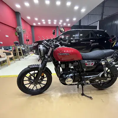 Jay Honda CB350 bike PPF and graphene coating customer review