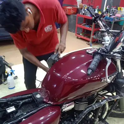 VRS Architects Honda CB350 bike PPF customer review